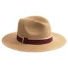 Fashion Jazz Hat Panama Straw Sun Protection Beach Vacation Outdoor