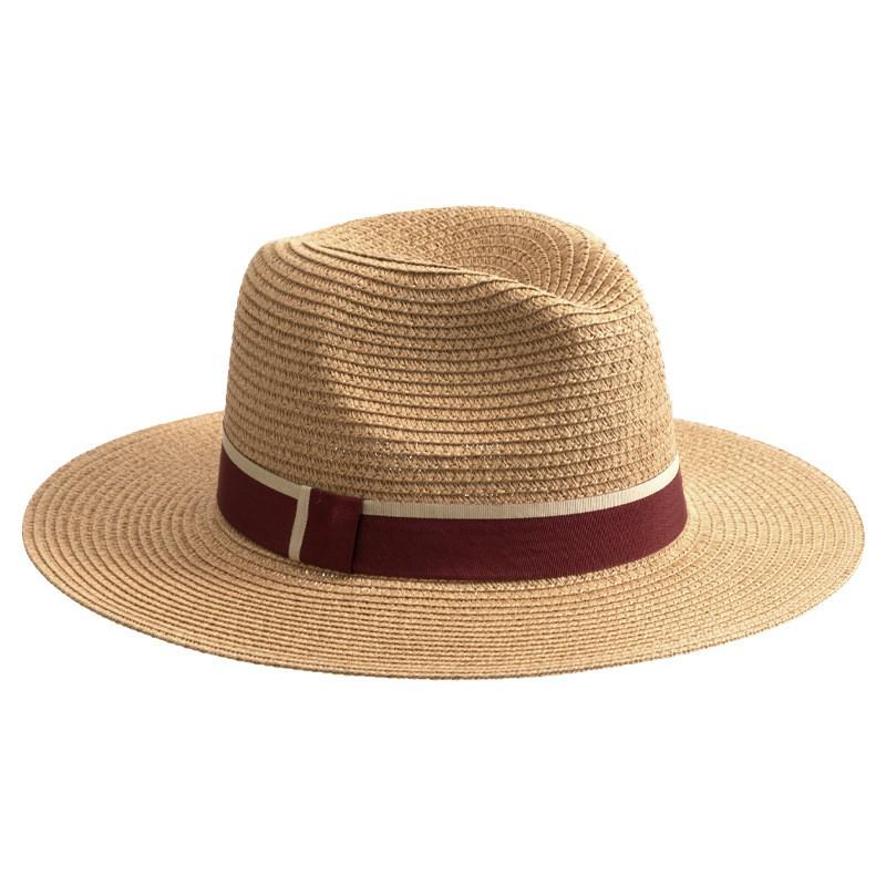 Fashion Jazz Hat Panama Straw Sun Protection Beach Vacation Outdoor