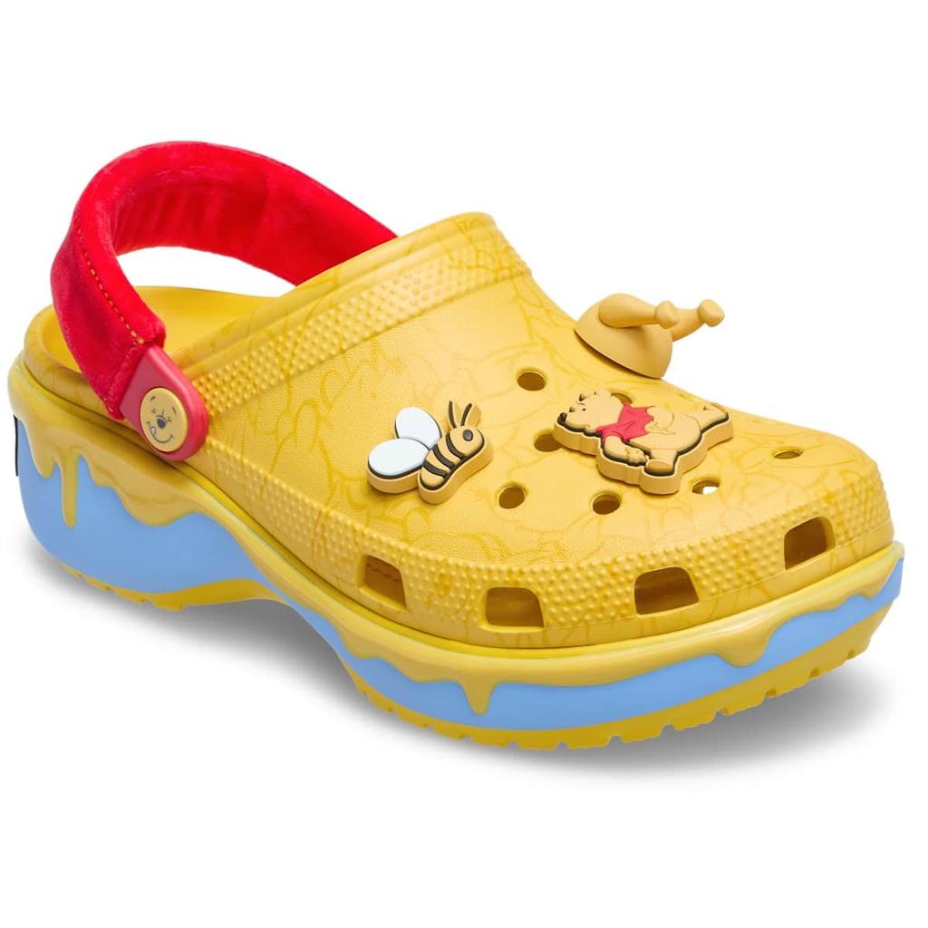 Crocs 211092 90H Platform Clog Winnie the Size W8 Sandals, Pooh, Women's, 90H, (24.0cm)