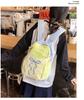 Schoolbag manufacturers wholesale girl small fresh embroidery bow backpack school super light cute schoolbag short-distance backpack tide