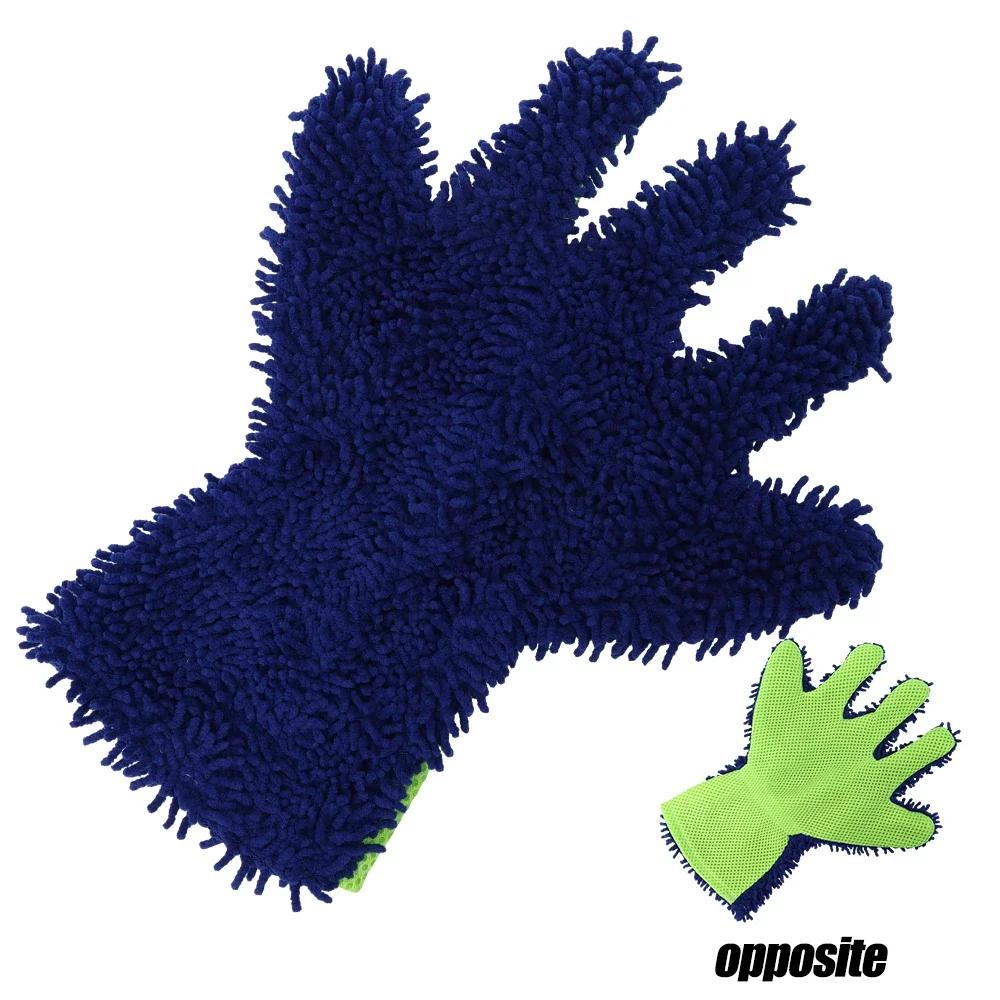 Car Wash Gloves Auto Care Glove Car Towel Accesories Washable Cleaning Mitt Glove Equipment Detailing Cloths Auto Accessories