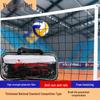 Standard Size 9.6m Volleyball Net: Indoor & Outdoor Beach Polyethylene, Knotted & Knotless Options