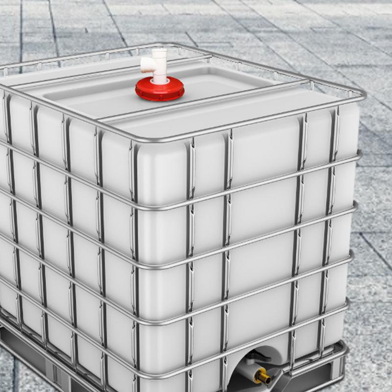 IBC Ton Barrel Cover Cap With Filter Outdoor IBC Ton Barrel Cover Durable Plastic Cover With Vent Hole Ton Barrel Accessories