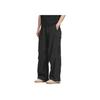 Adidas Originals SS25 Fashion Comfortable Versatile Soft Loose Fit Drawstring Elastic Waist Cargo Pants Unisex Pants Black KD0949