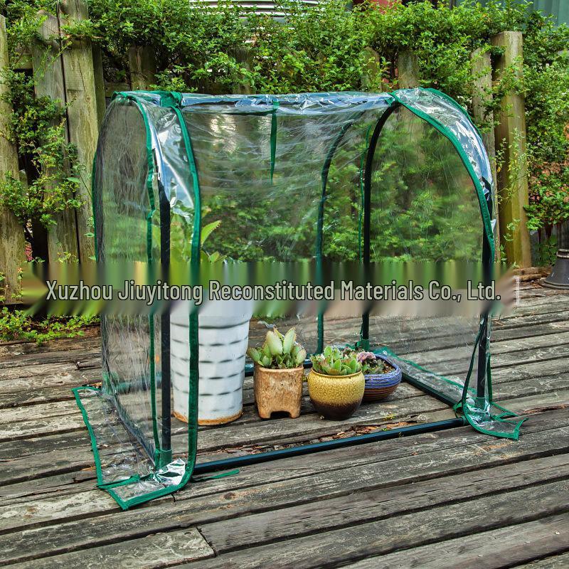 Transparente Gewächshaus-Isolierabdeckung für Blumenständer, Balkon & Garten