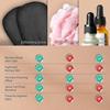 Bath Gloves Good Ductility Soft Lightweight Exfoliating Gloves Body Scrubber Dead Skin Remover  for Adult