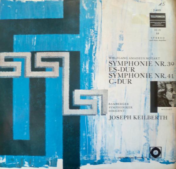 

LP Record WOLFGANG AMADEUS MOZART JOSEPH KE Symphonie Nr. 39 EsDur Symphonie J410 Telefunken Germany Classical Used