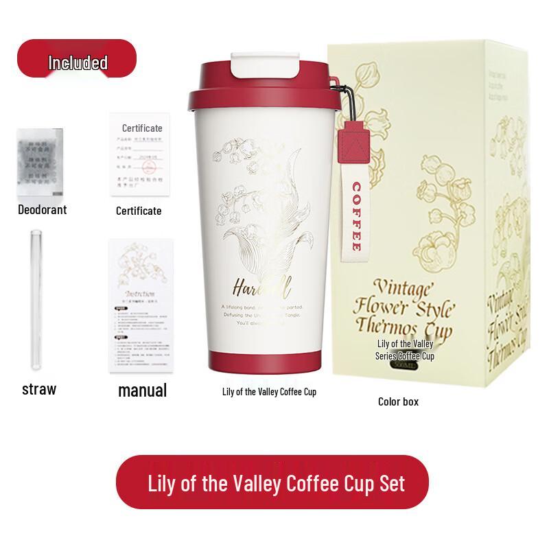 Shangqi 316 Stainless Steel Dual-Drink Coffee & Water Tumbler