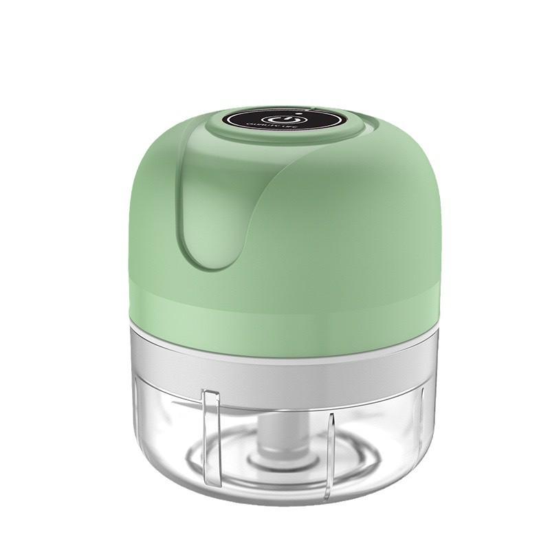 Kompakter elektrischer Knoblauchschneider & Schäler - Zerkleinerer und Pastenbereiter, ideal für Babynahrung & Küchengebrauch