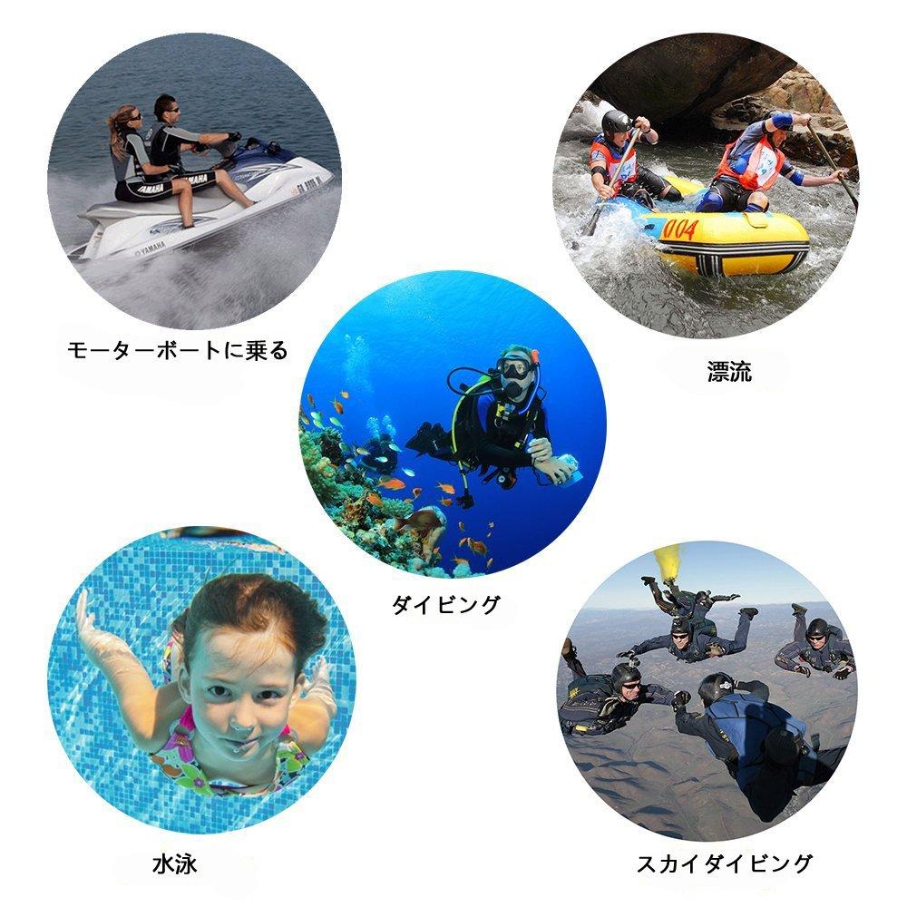 Suptig Case Waterproof Case Compatible for Gopro Hero 4 Hero 3 Hero Waterproof Housing Underwater Case Waterproof to 147ft 3+ (45m)