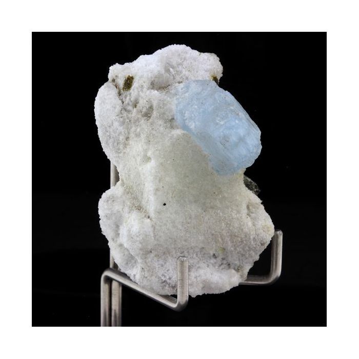 Pierres et Minéraux. Alkali-beryl + Tourmaline. 95.0 ct. Deo Darrah, Badakhshan, Afghanistan.