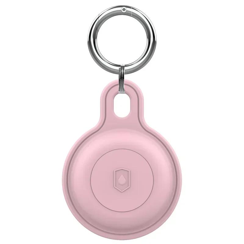 Silicon Keychain for Apple Airtags Case Protective Cover for Travel Waterproof Air Tag Holde Tracker Accessories AirTag Case