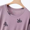 Plus Size Summer Lazy Short Sleeve Long  T-Shirt Dress Korean Oversized Loose Maternity Home Clothes
