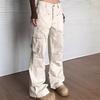 New ArrivalS Open Run Women S Stretch Cargo pantS Side Pocket deSign caSual Trog