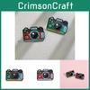 Trendy Camera Shaped Alloy Pin Badge For Creative Fashion Accessories For All