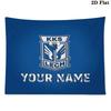 Custom Name Lech Poznan Printed Tapestry – Wall Hanging for Bedrooms, Dorms, and Home Decor