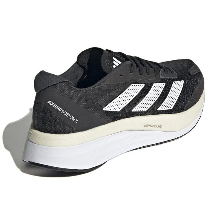 adidas Adizero Boston 11 Fabric Abrasion Resistant Low Top Rubber Training Long Distance Running Shoes Men's GX6651