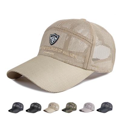 Outdoor Baseball Caps for Men Summer Sunscreen Sun Hat Mountaineering Breathable Mesh Baseball Caps Snapback Hat
