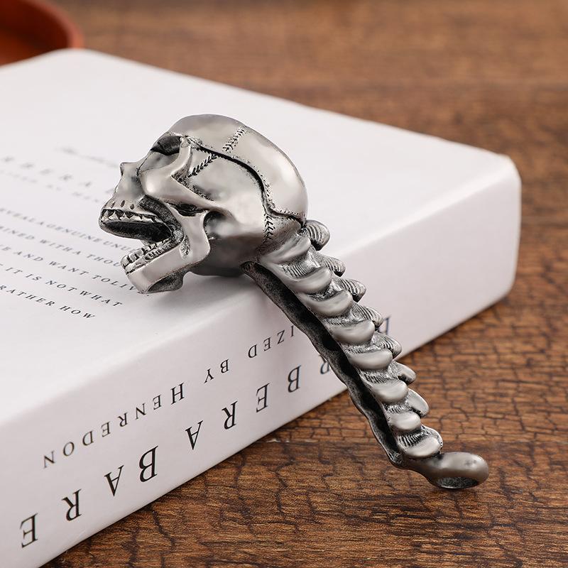 1pcs Creative Skull Head Shaped Bottle Can Opener Stainless Steel Alloy Bottle Opener Homes Restaurants Bars Accessories