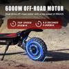 Boyueda Hulajnoga elektryczna z podwójnym silnikiem S3-11, 6000W, 60V38Ah, zasięg 120km, prędkość maksymalna 85km/h, hamulce hydrauliczne, opony terenowe 11", składana e-hulajnoga