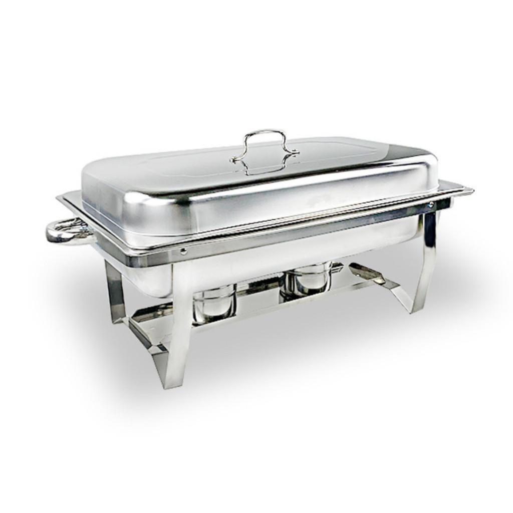 Full Size Stainless Steel Chafing Dish  Buffet Set Serving Tray Party Catering  Food Warmer
