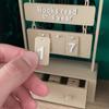 Hanging Book Counter Reading Progress Tracker 3-digit Flip Desk Counter for Books Read This Year Library Motivational Tool