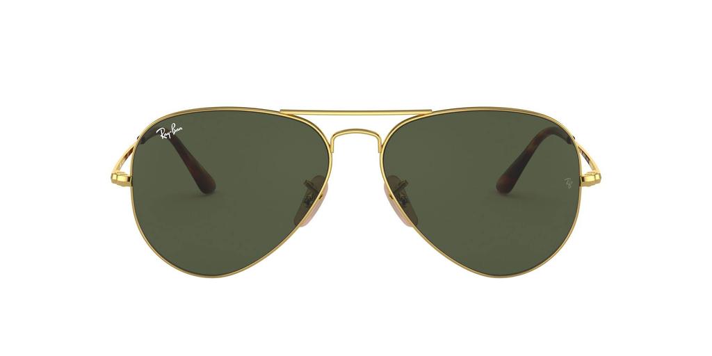 Sunglasses 0RB3689 AVIATOR METAL II 914731 GREEN 58 Ray-Ban G-15