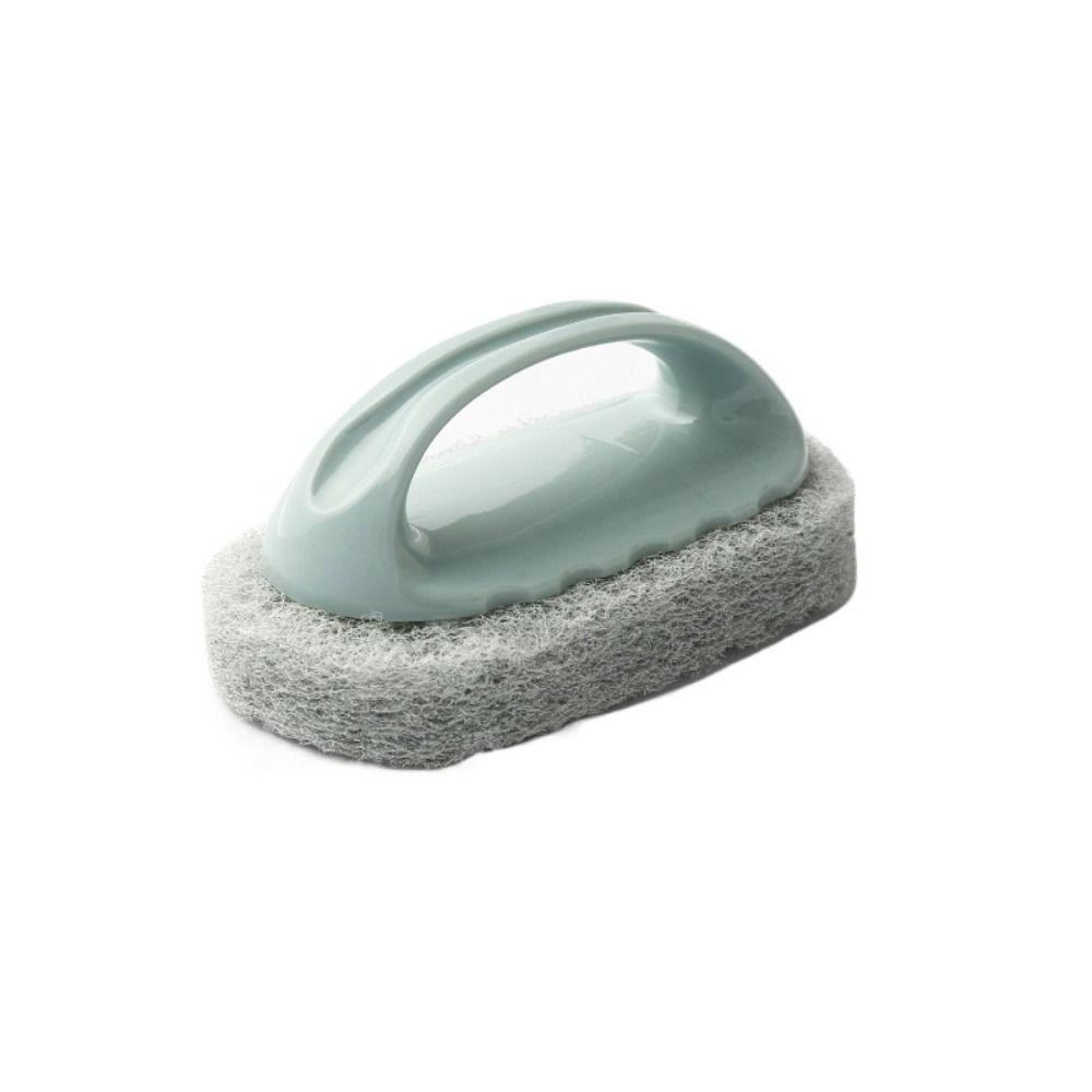 Plastic Sponge Cleaning Brush Convenient Tile Brush Washing Tools Bathtub Brush  Glass