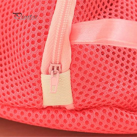 Trwała składana torba do prania w kształcie trójkąta bielizna ochrona biustonosza torba na pranie