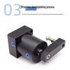 90° Pneumatic Rotary Angle Press Clamping Cylinder SRC25/32/40/50/60×90-R/L