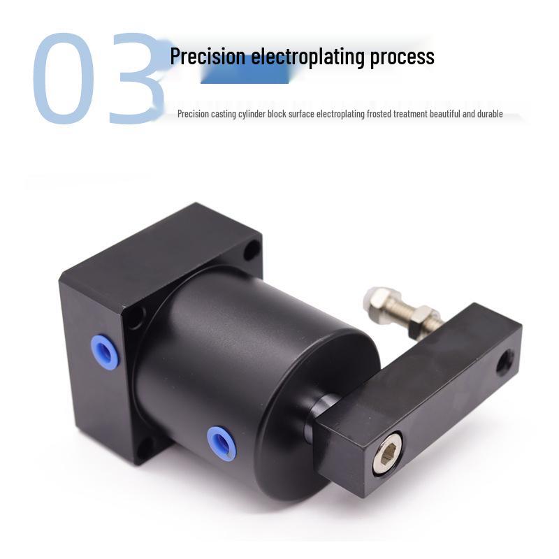90° Pneumatic Rotary Angle Press Clamping Cylinder SRC25/32/40/50/60×90-R/L