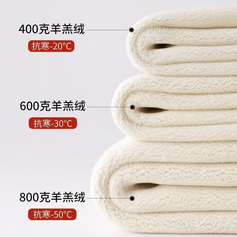 Extra Thick Lamb Wool Thermal Pants High Waist High Elastic Tight Body Piled Thickened Leggings Cotton Pants Winter