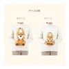 Ribuhaato Hood Sitting Hug Pillow M Premium Nemunemu Animals Otter Curly (Total Length Approx. 31cm) Horse Zodiac Stuffed Toy 37029-33