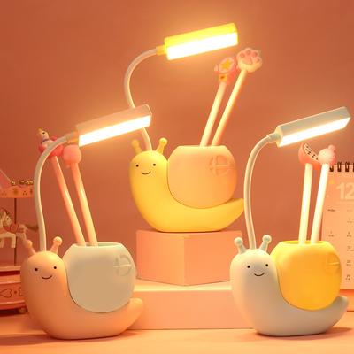 1PC Cartoon Creative Learning Desk Lamp Led USB Charging Eye Protection Desk Lamp, Kindergarten Children's Desk Lamp Small Gift