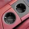2PCS Car Cup Slot Non-Slip Mat Auto Accessories For Chrysler 300C 300  PT Cruiser Voyager Sebring Pacifica 2004 Crossfire 200