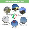 400W/600W/800W 12V/24V/48V Energy Windmill Lantern Vertical Axis Permanent Maglev Wind Turbine Generator with MPPT Controller