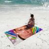 Funny N-Nicolas C-Cage Meme Towel Soft Lightweight Anti-Sand Large Beach Towel Quick-Drying Bath Sports Family