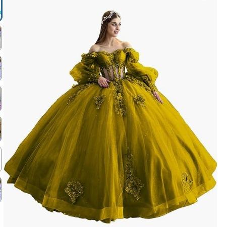 One-word shoulder evening dress flower tutu skirt bubble sleeve 1011 new dress birthday party skirt