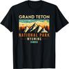 Grand Teton Est 1929 Wyoming Vintage Retro National Park T-Shirt
