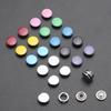 Colorful No-Sew Snap Button Fastener Kit with Pliers