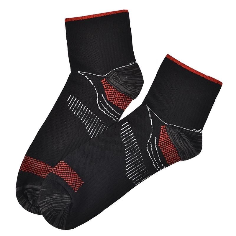 1Pairs Plantar Fasciitis Socks with Arch Support for Men & Women - Best Ankle Compression Socks for Foot and Heel Pain Relief -