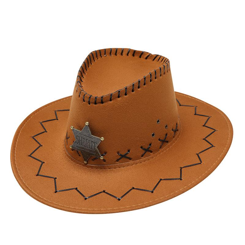 Fashion Western Cowboy Hat, Universal for Men and Women, American Western Cowboy Hat Spring Summer Autumn Hat Tide