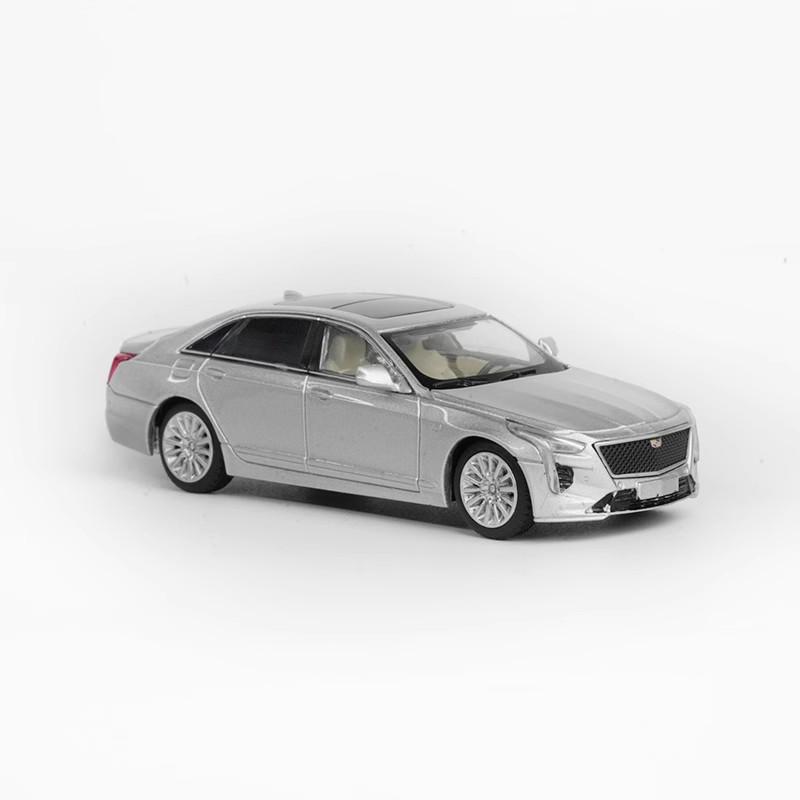New In Stock Masdi 1:64 Cadillac Ct6 Alloy Miniature Diecast Model Cadillac Sedan Car Collection Ornaments Custom Toys Kids Gift