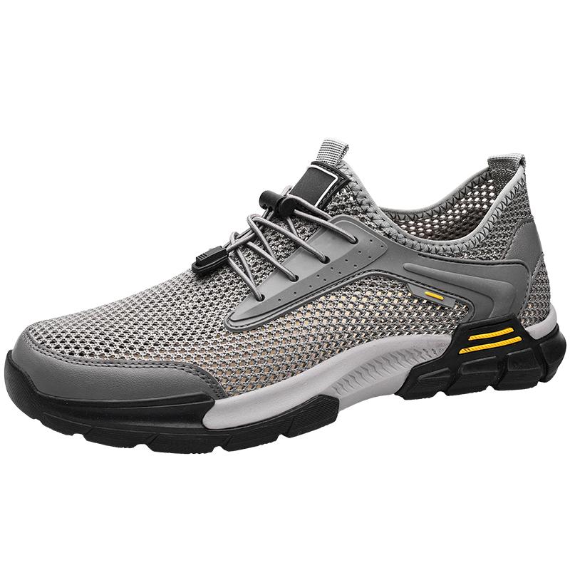 Fashion High Quality Mens Comfort Casual Breathable Shoes Outdoor AntiskidSoft Bottom Sneakers Designer Hollow Out Walking Driving Shoes