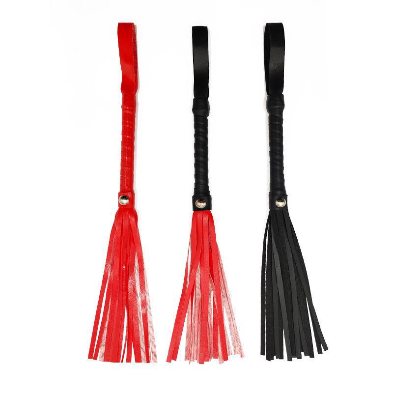 Leather Tassel Whip - Adult Sex Toy for Couples