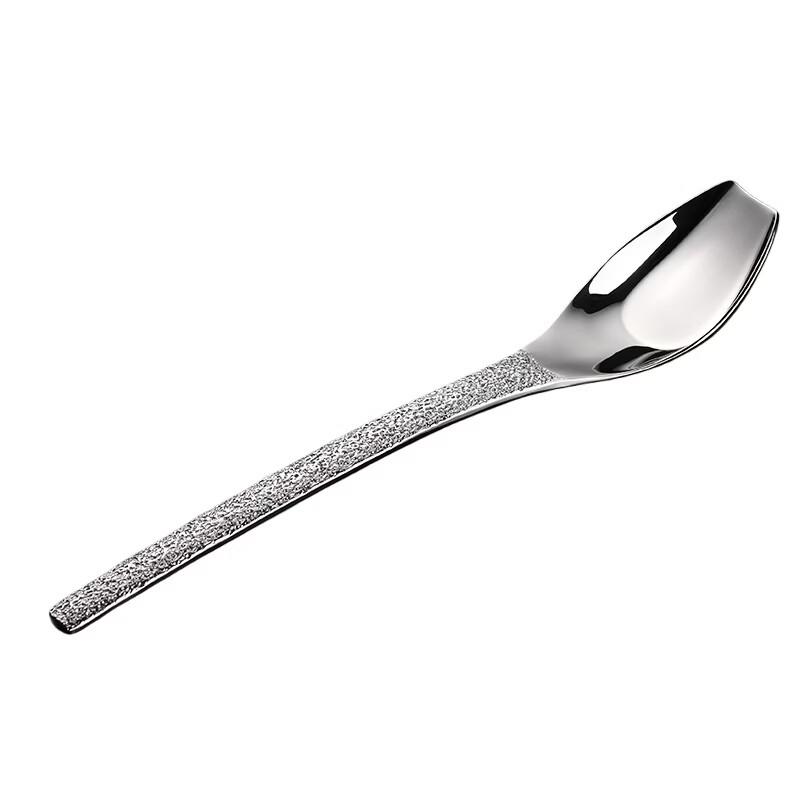 QianXing 316 Stainless Steel Glacier Pattern Serving Utensil Set