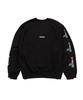 THEVINYLHOUSE Fall In Love Sweatshirts Black (Vh2Dfum445A)
