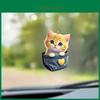 Delightful Cartoon Cat Acrylic Decoration Perfect For Home Interior And Vehicle Accessory