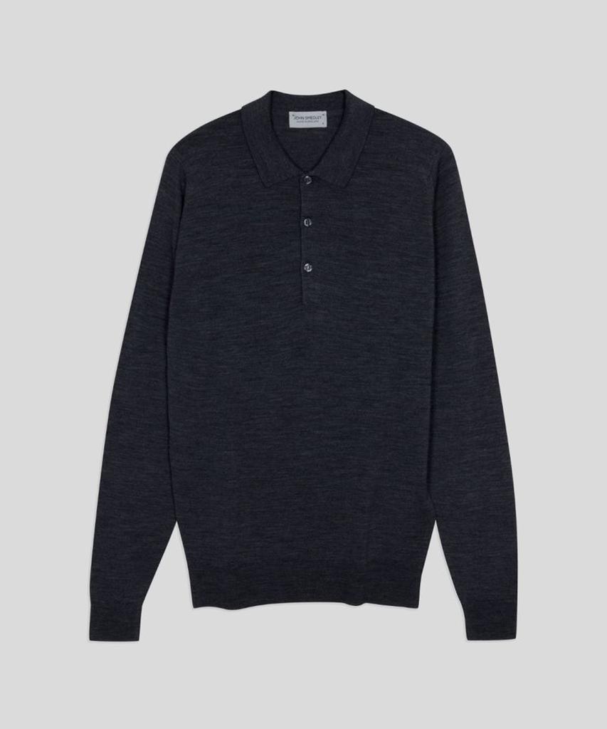 Jonseumedeulli Belper Merino Wool Polo Shirt Knit Classic 10 Colors (B Type)