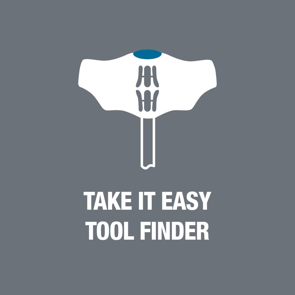 Wera 454 Hex 6 x 200 023348 T-Handle Driver, HF, mm,